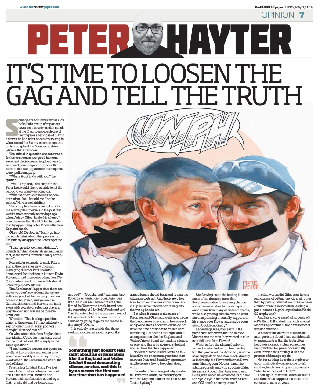 The Cricket Paper Preview Pages