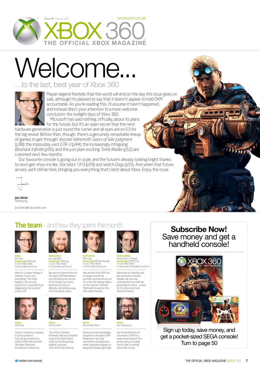 Official Xbox Magazine (UK Edition) Preview Pages