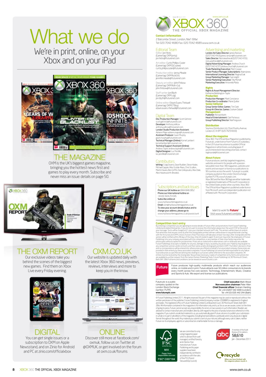Official Xbox Magazine (UK Edition) Preview Pages