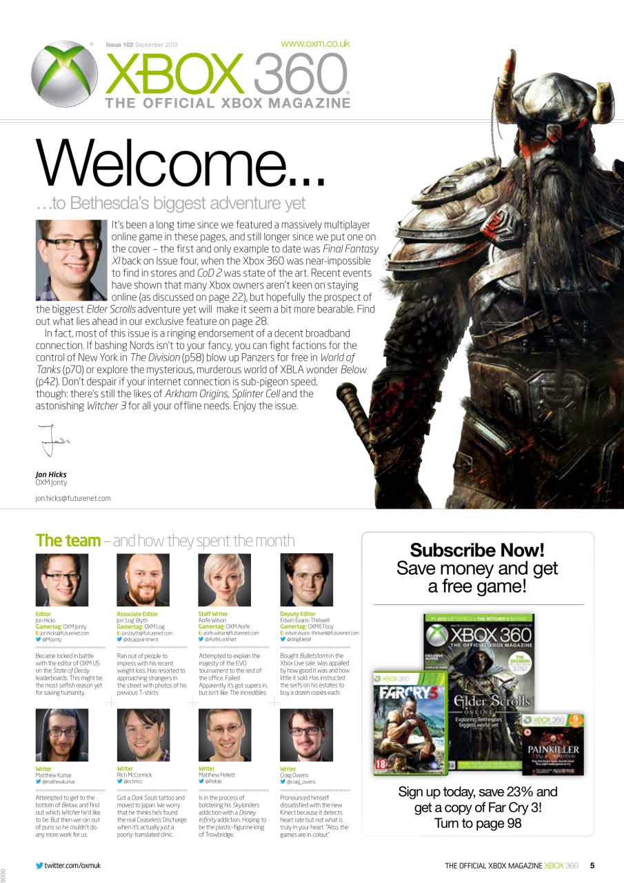 Official Xbox Magazine (UK Edition) Preview Pages