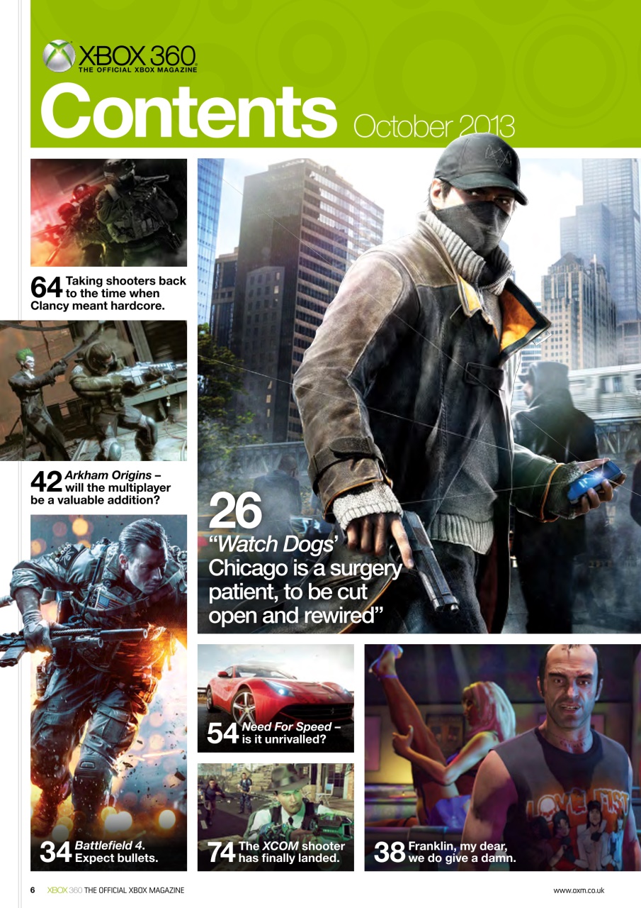 Official Xbox Magazine (UK Edition) Preview Pages