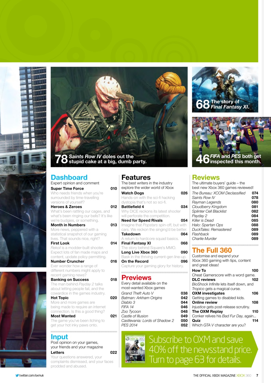 Official Xbox Magazine (UK Edition) Preview Pages
