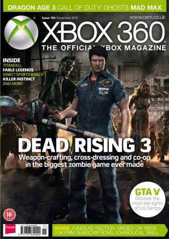 Official Xbox Magazine (UK Edition) issue November 2013