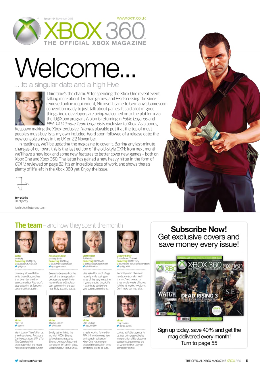 Official Xbox Magazine (UK Edition) Preview Pages