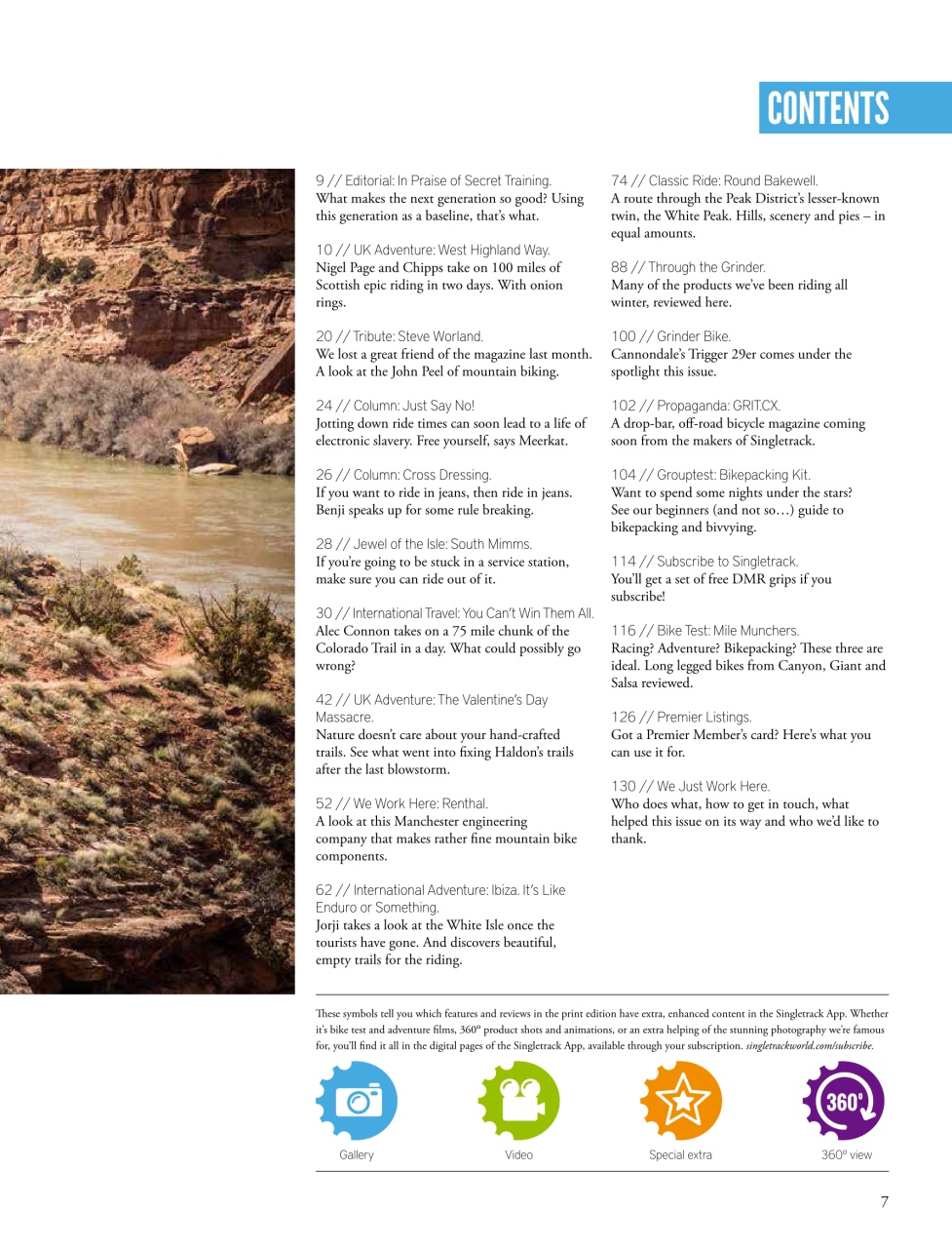 Singletrack Preview Pages