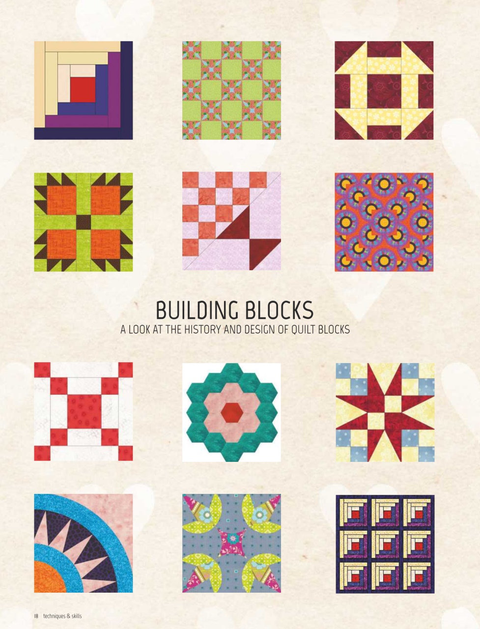 Popular Patchwork Magazine Preview Pages