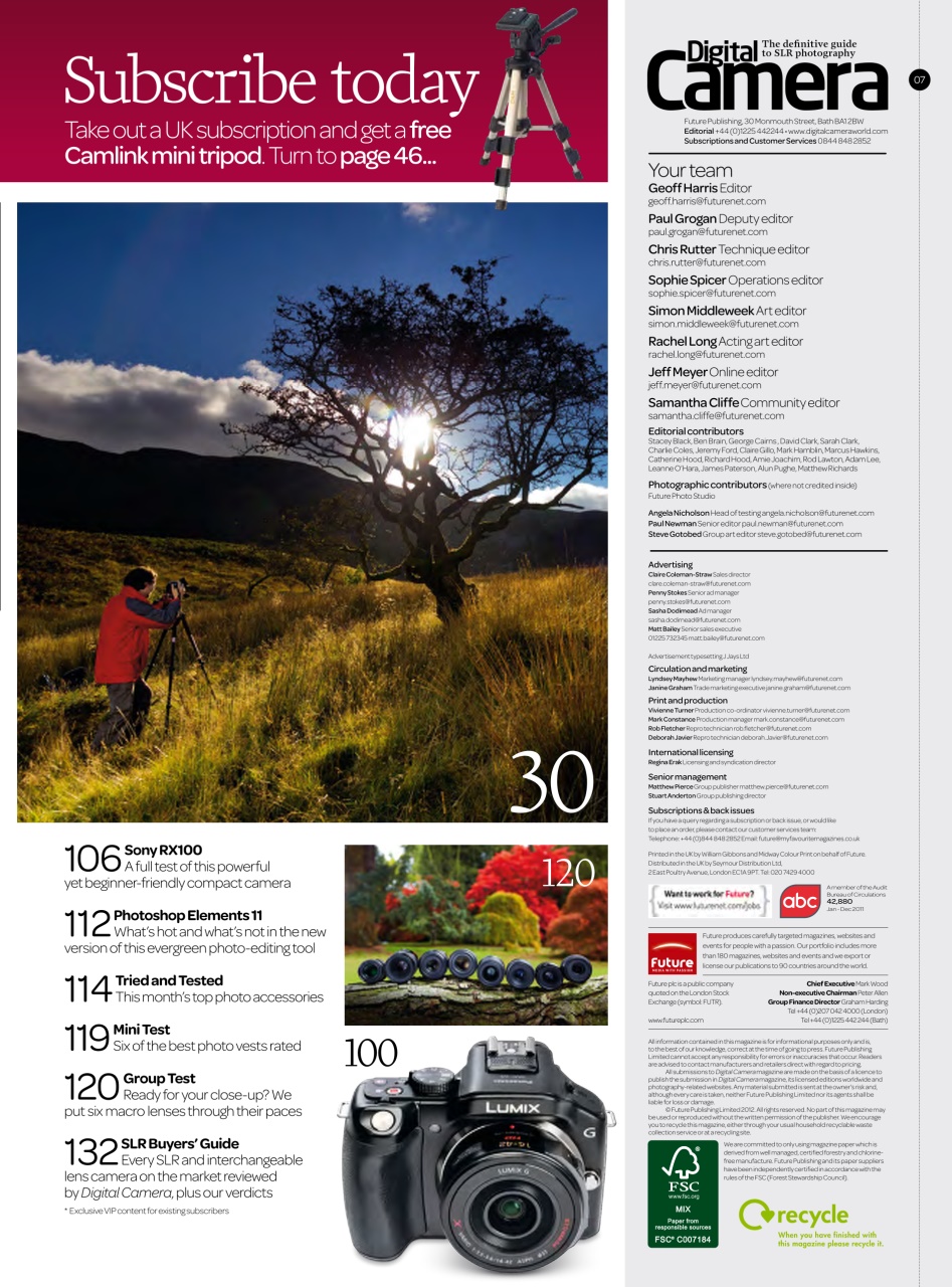 Digital Camera Magazine Preview Pages