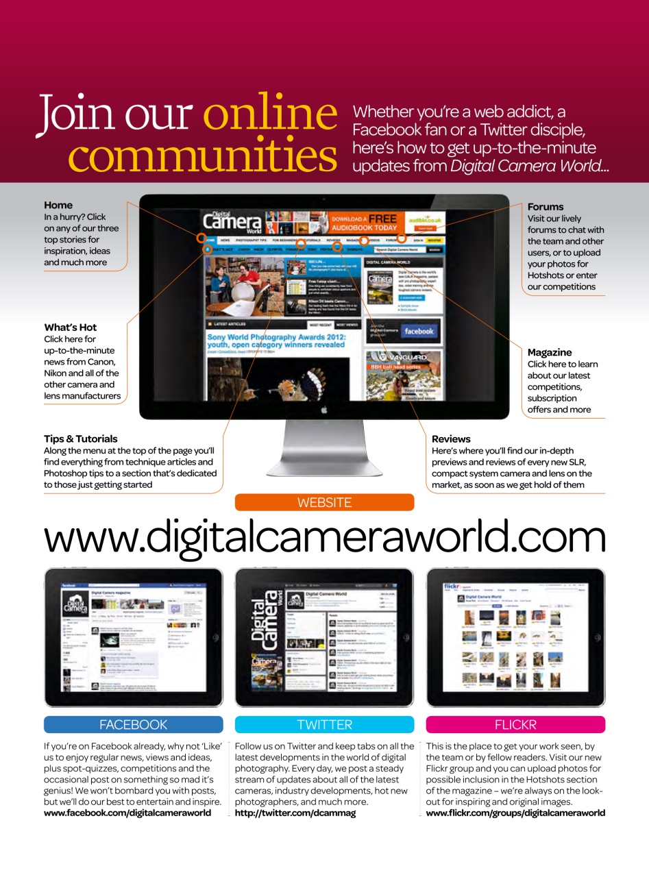 Digital Camera Magazine Preview Pages