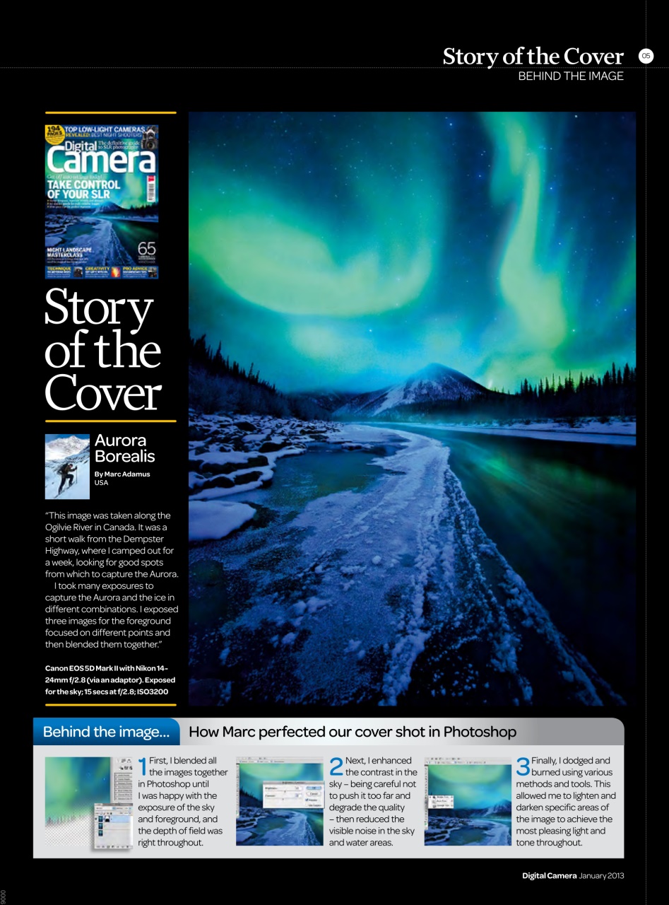 Digital Camera Magazine Preview Pages