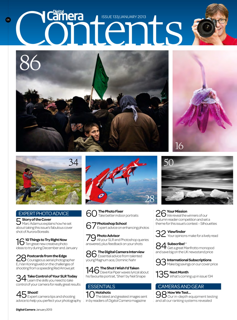 Digital Camera Magazine Preview Pages