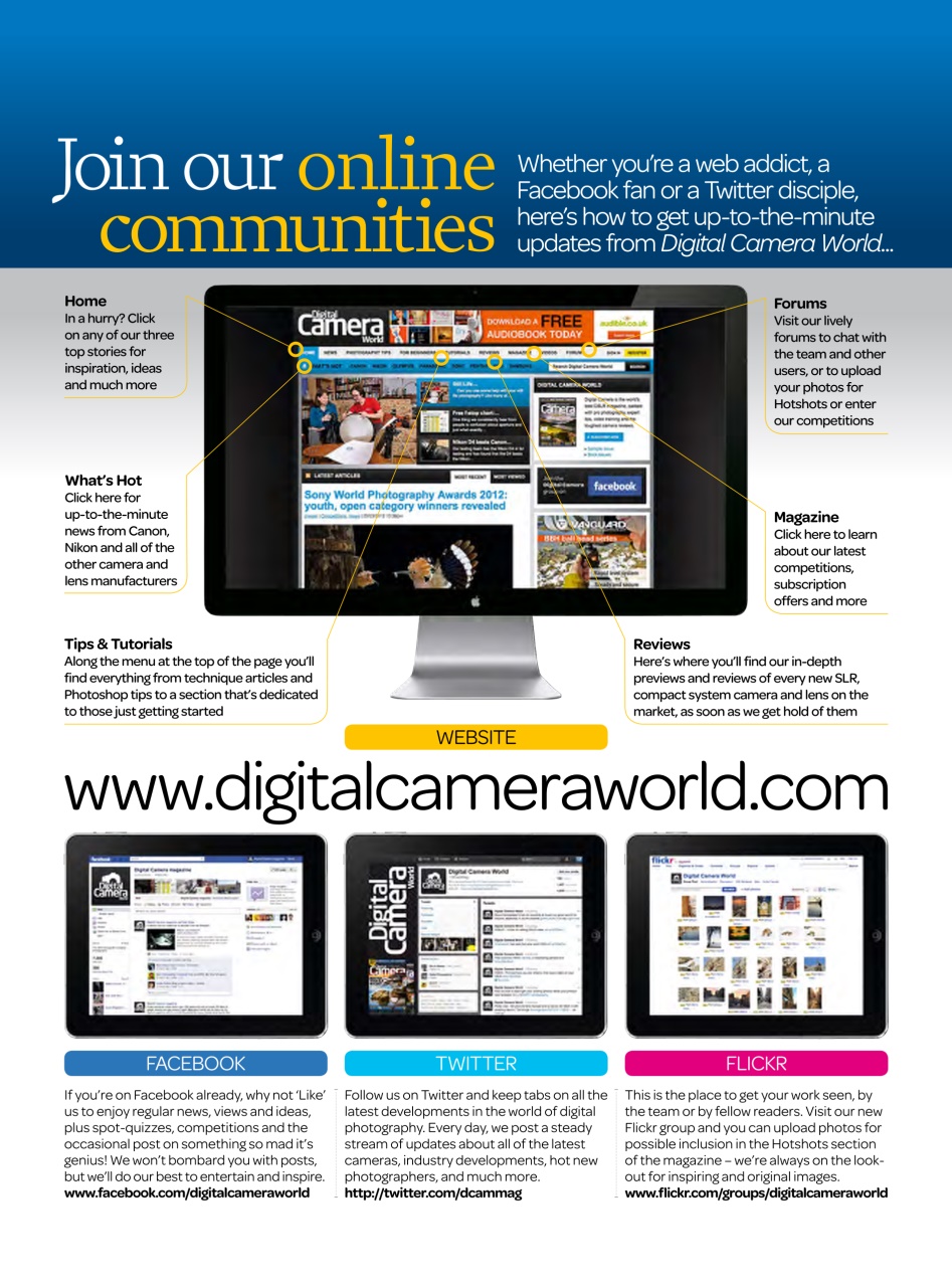 Digital Camera Magazine Preview Pages