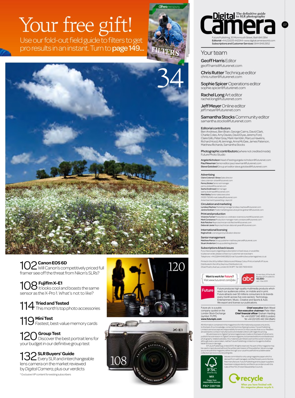 Digital Camera Magazine Preview Pages