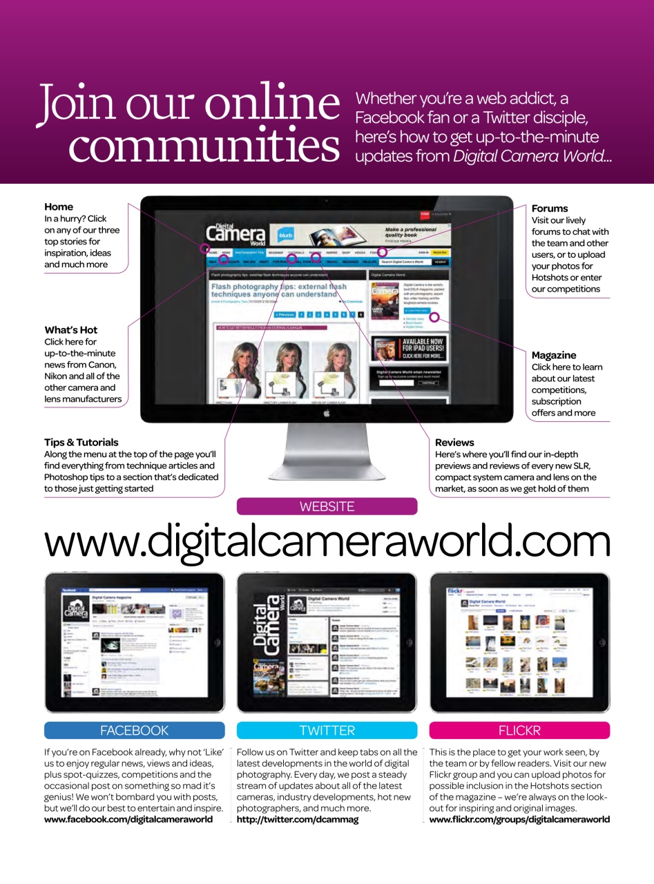 Digital Camera Magazine Preview Pages