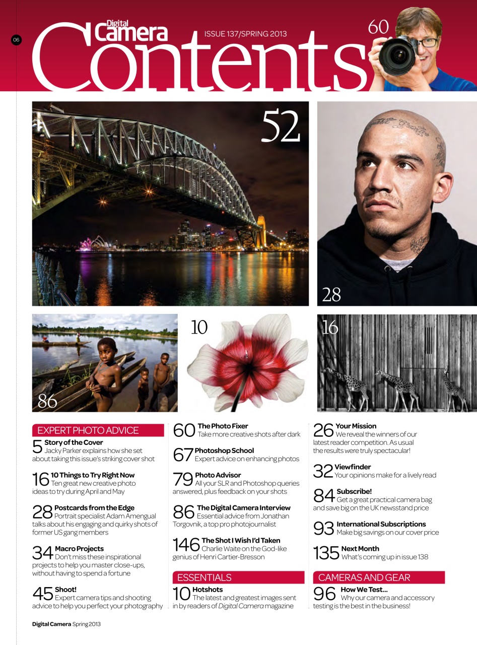 Digital Camera Magazine Preview Pages