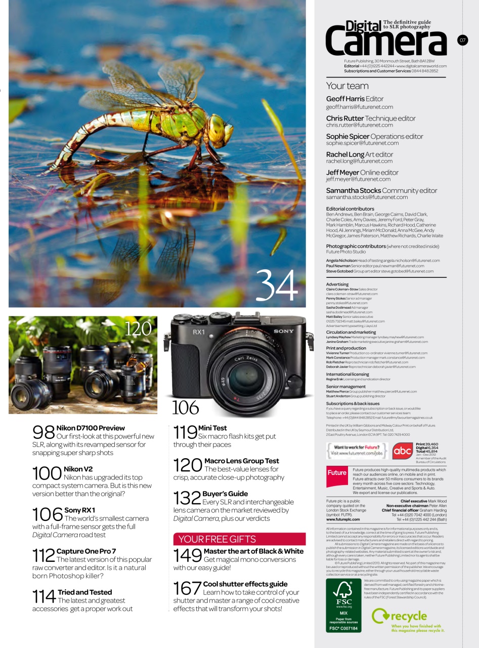 Digital Camera Magazine Preview Pages