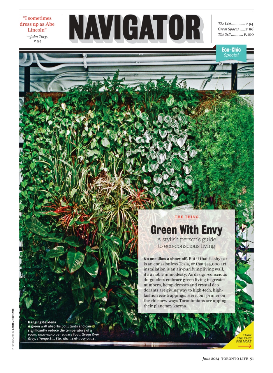 Toronto Life Preview Pages