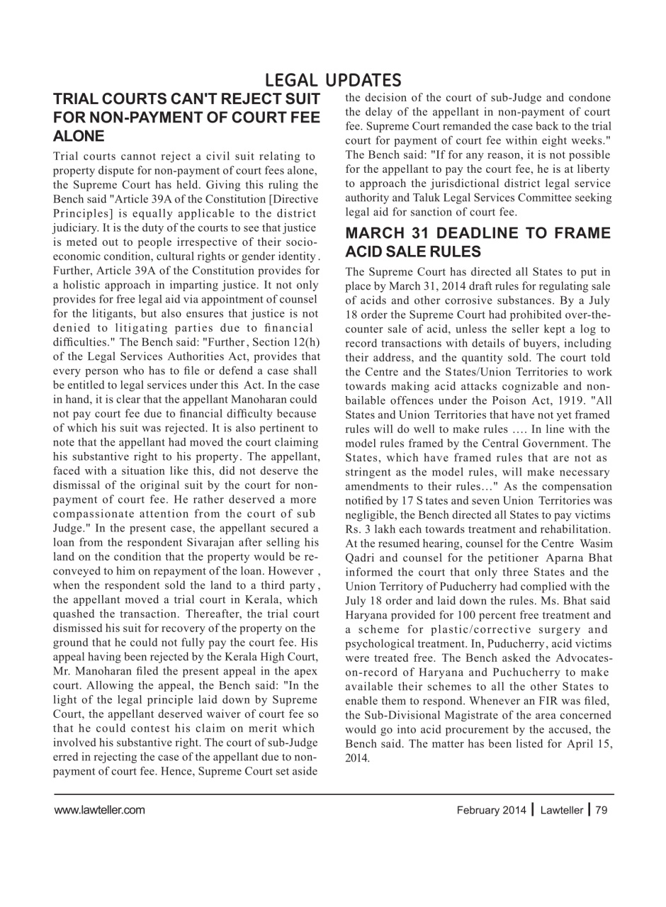 Lawteller – A Legal Awareness Magazine Preview Pages