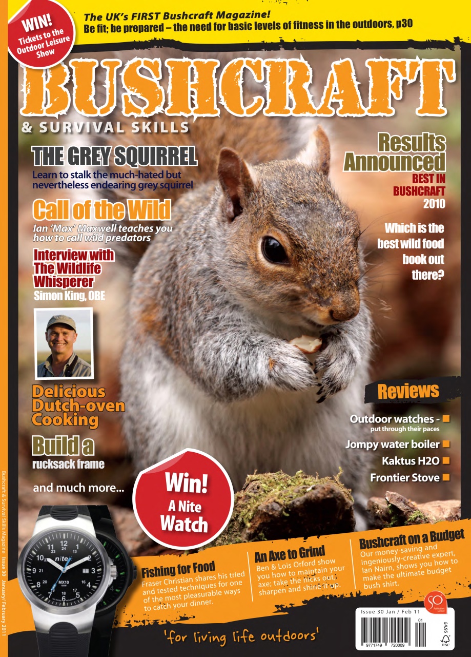 Bushcraft & Survival Skills Magazine Preview Pages