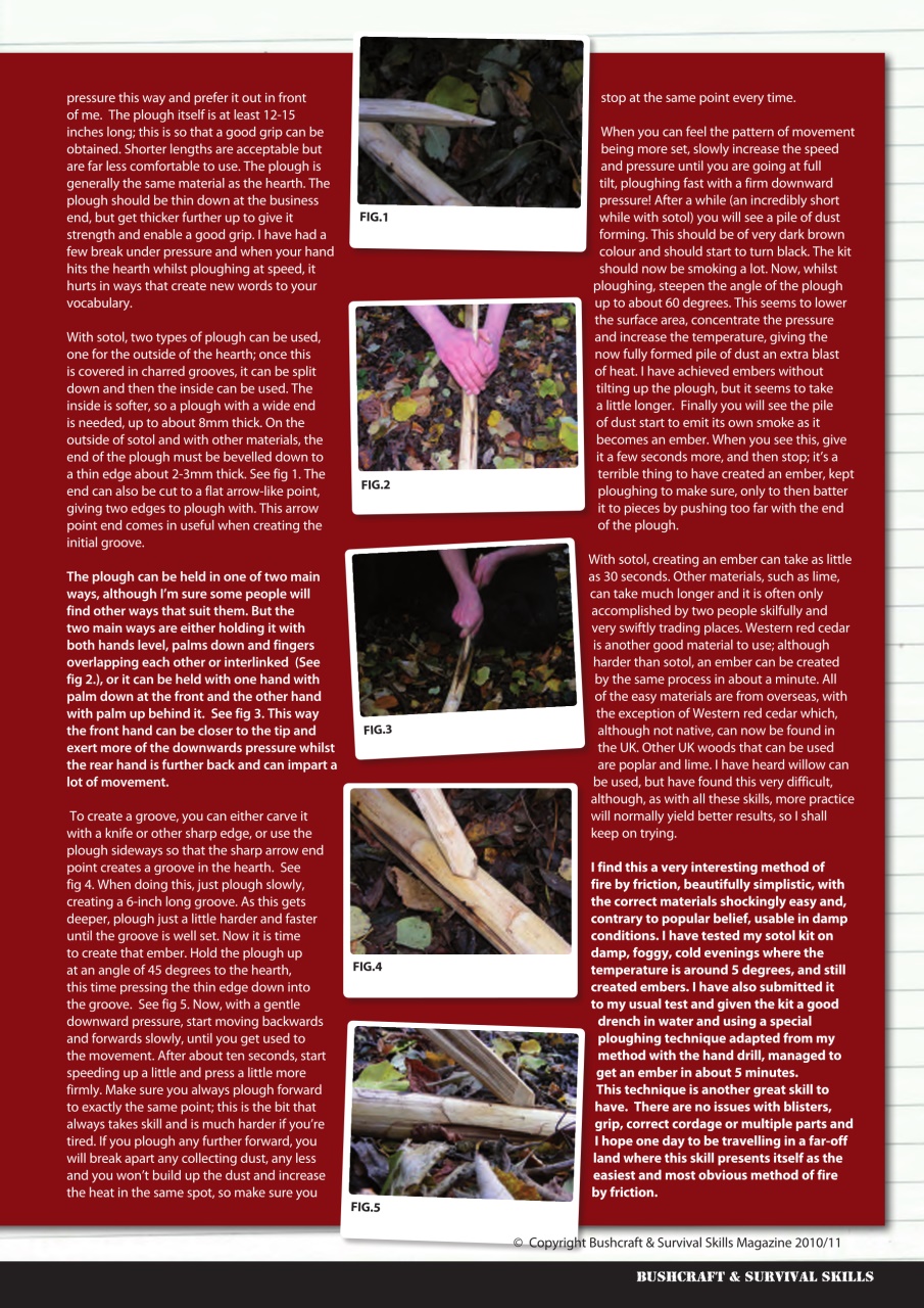 Bushcraft & Survival Skills Magazine Preview Pages