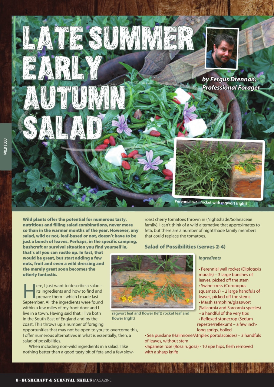 Bushcraft & Survival Skills Magazine Preview Pages