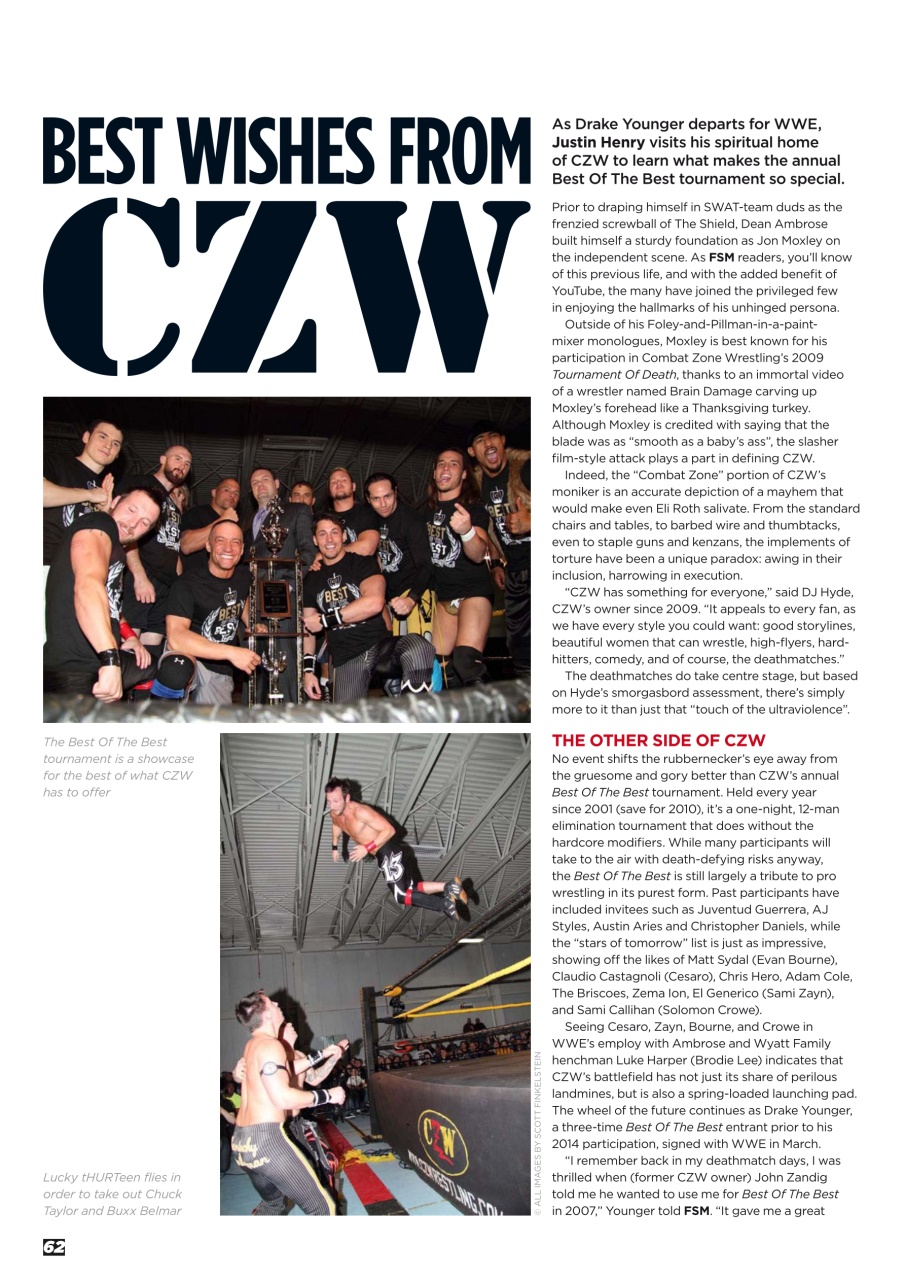 Wrestletalk Magazine Preview Pages