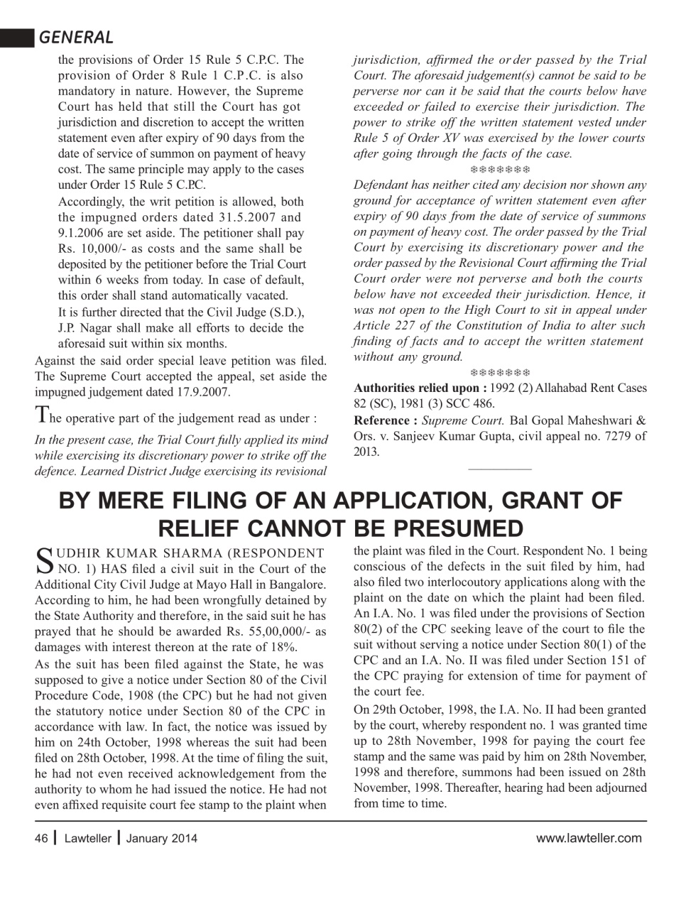 Lawteller – A Legal Awareness Magazine Preview Pages