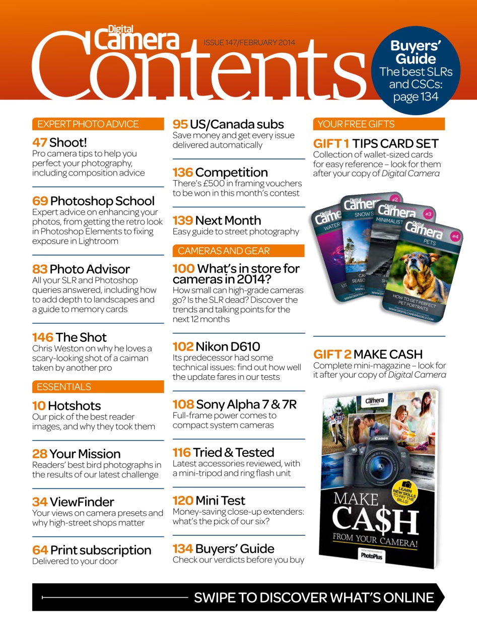 Digital Camera Magazine Preview Pages