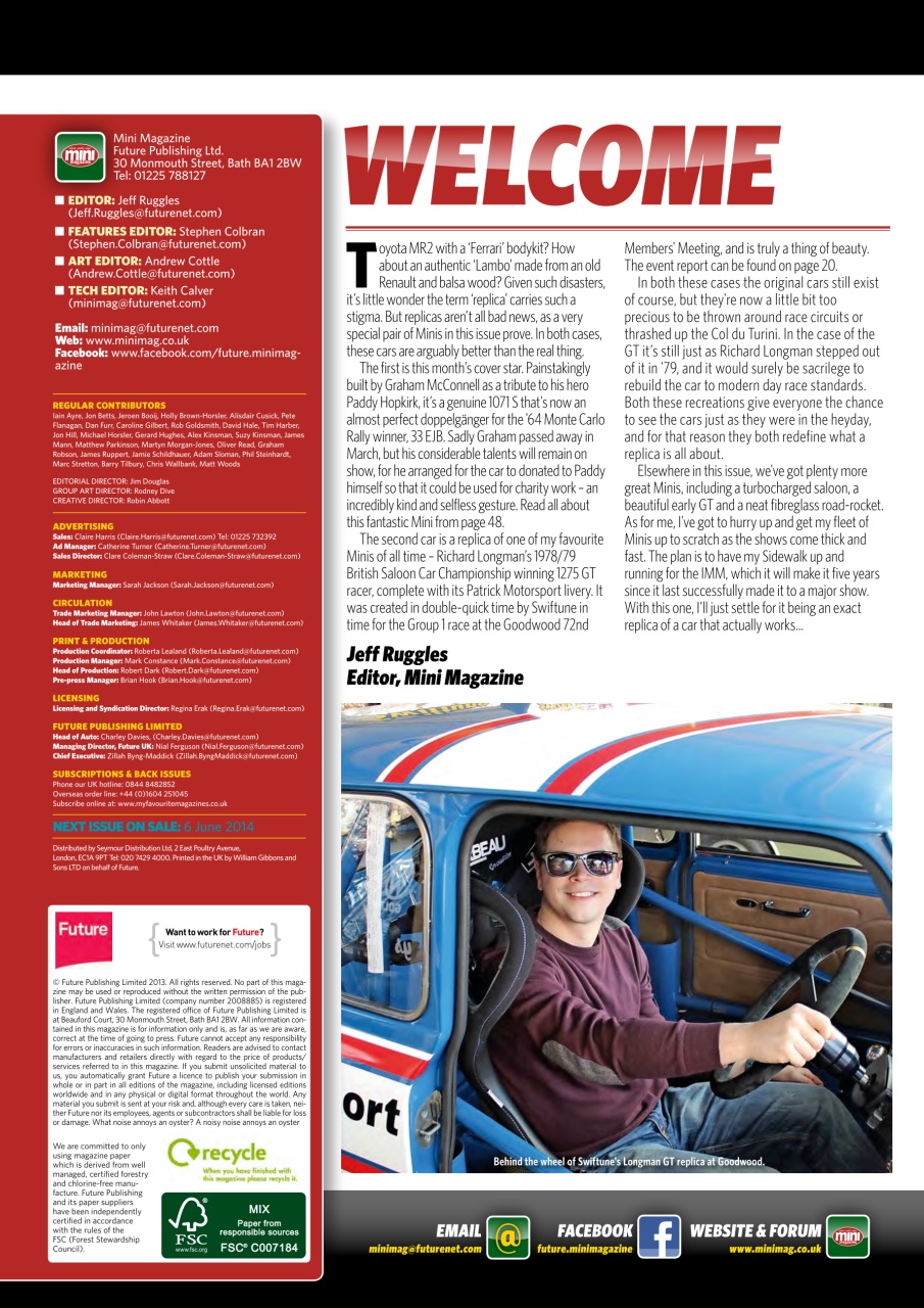 Mini Magazine Preview Pages