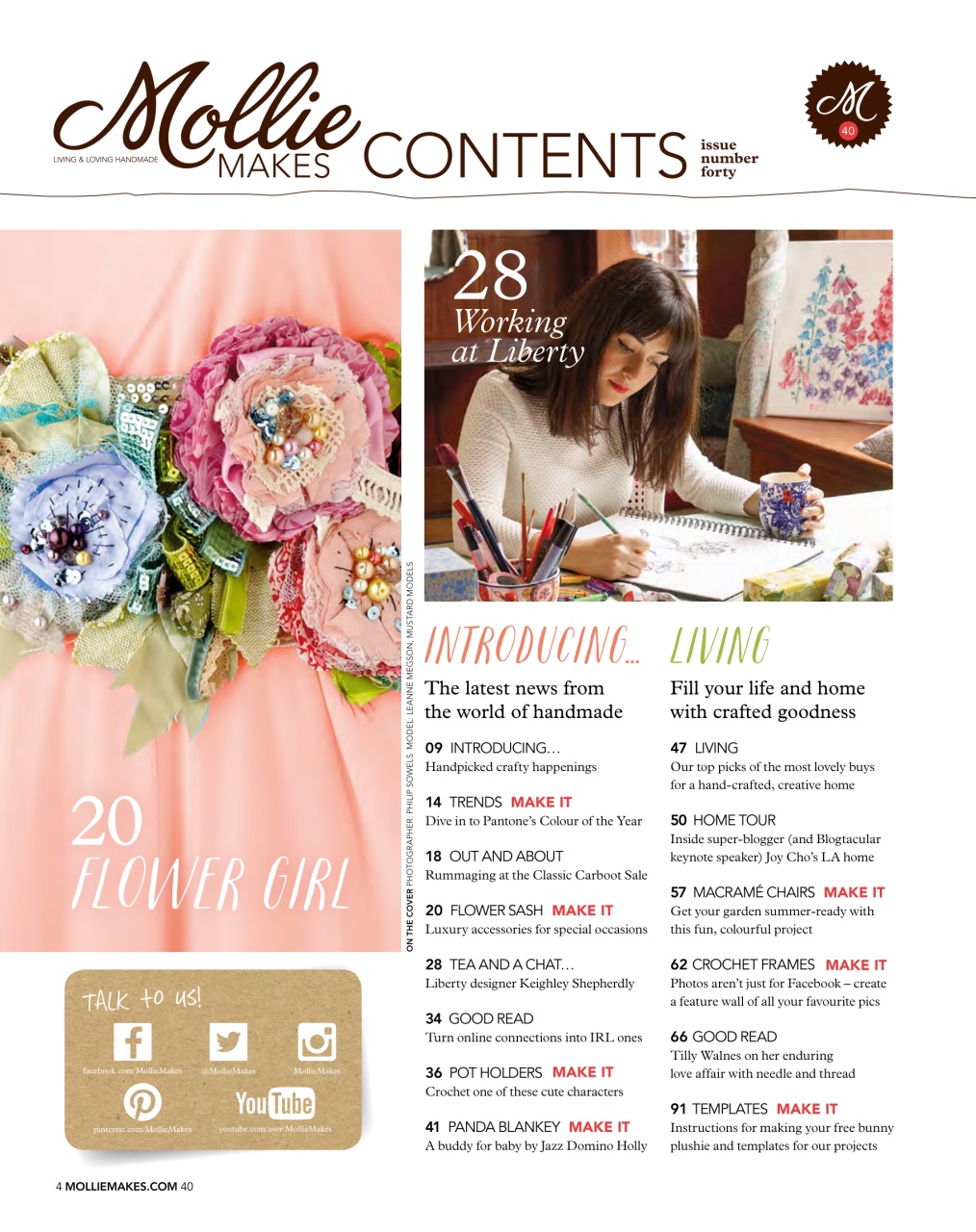 Mollie magazine Preview Pages