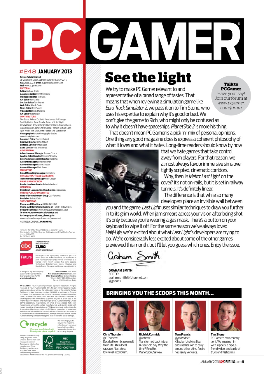 PC Gamer (UK Edition) Preview Pages