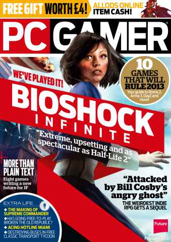 PC Gamer (UK Edition) issue February 2013