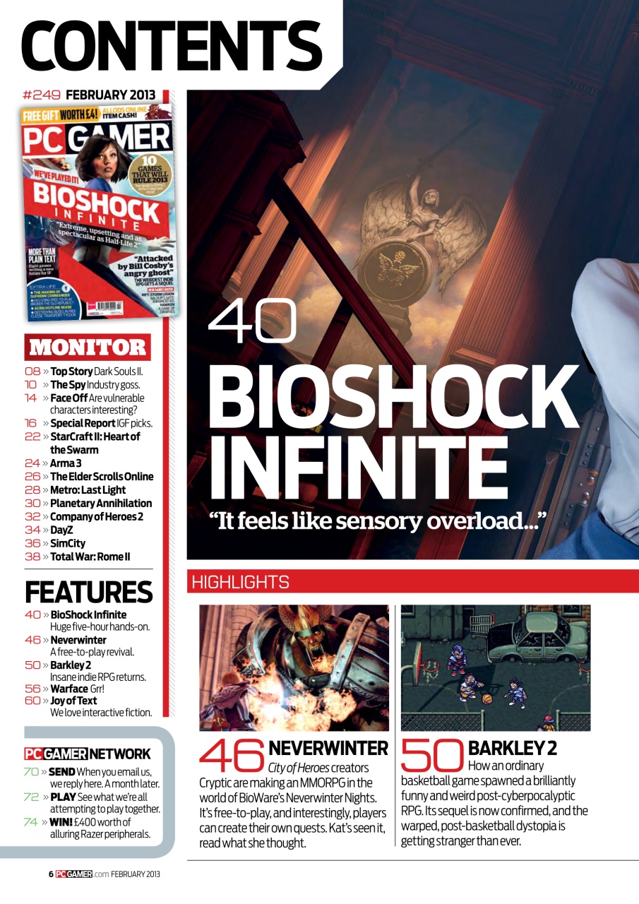 PC Gamer (UK Edition) Preview Pages