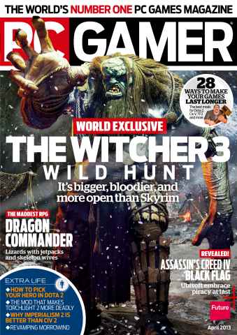 PC Gamer (UK Edition) issue April 2013