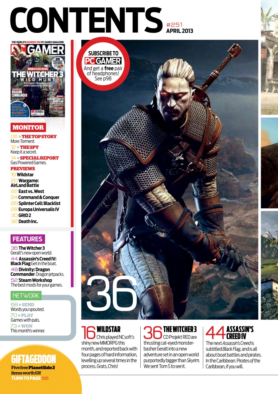 PC Gamer (UK Edition) Preview Pages