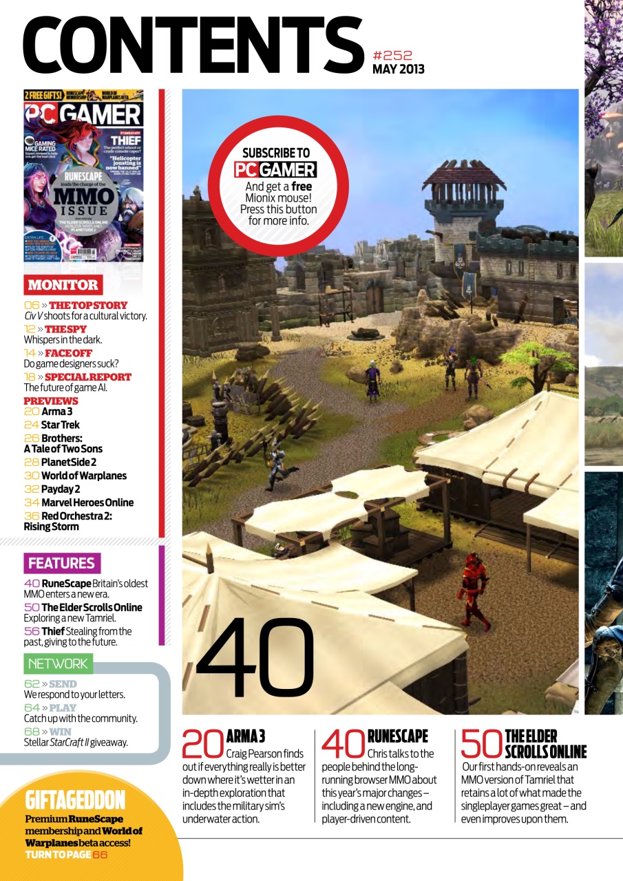PC Gamer (UK Edition) Preview Pages