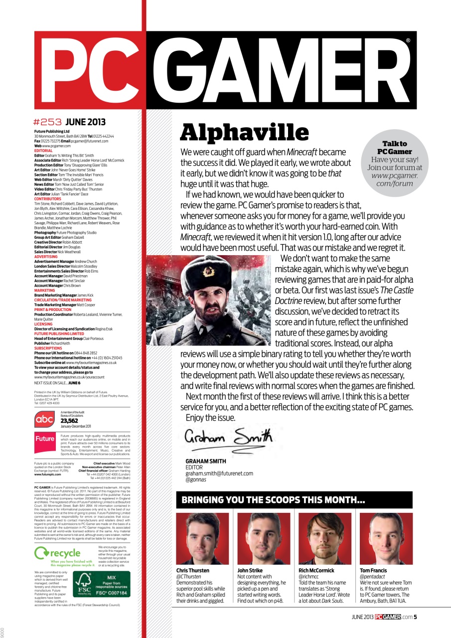 PC Gamer (UK Edition) Preview Pages