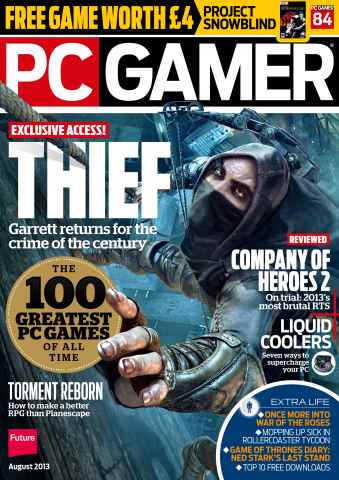 PC Gamer (UK Edition) issue August 2013