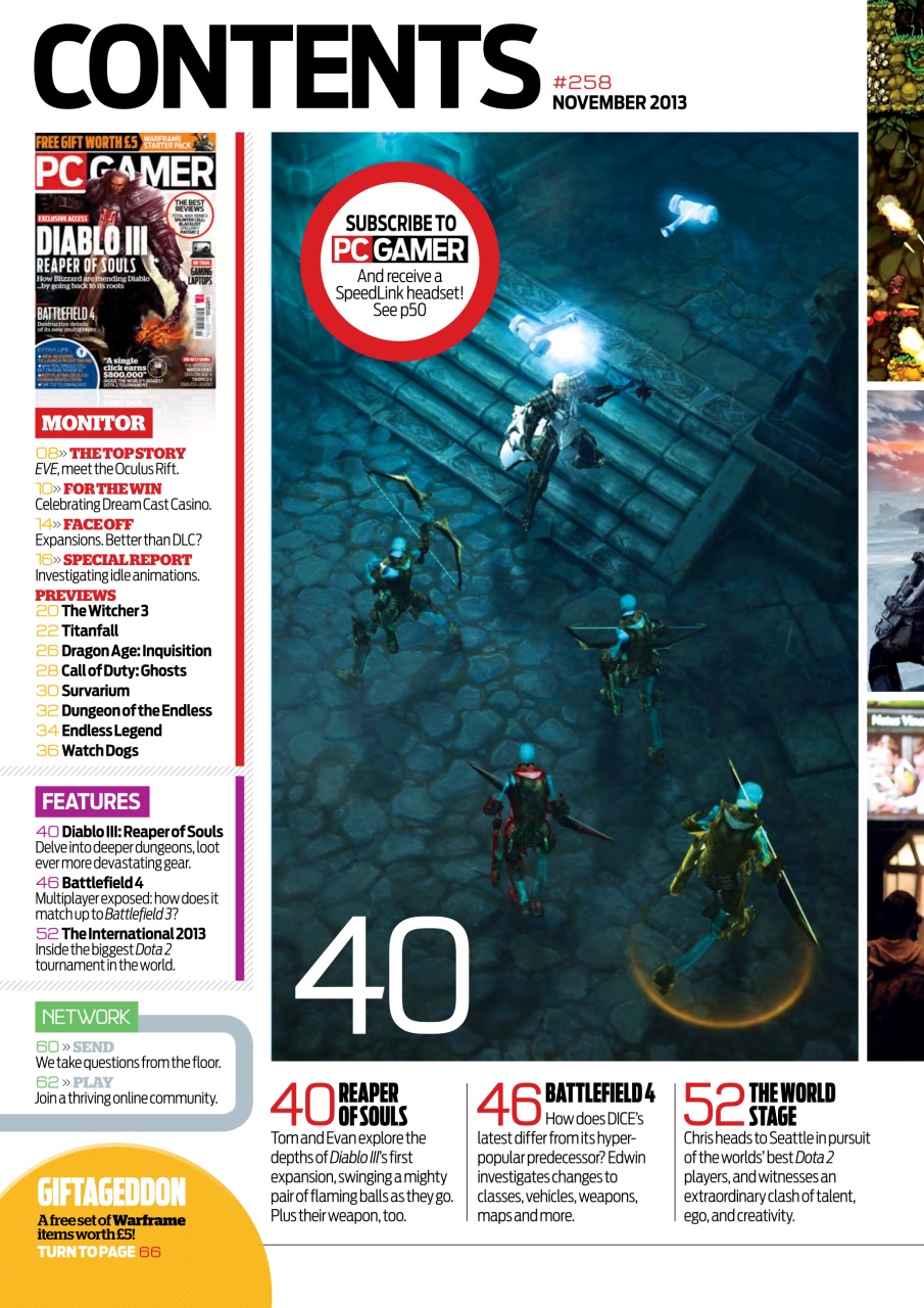 PC Gamer (UK Edition) Preview Pages