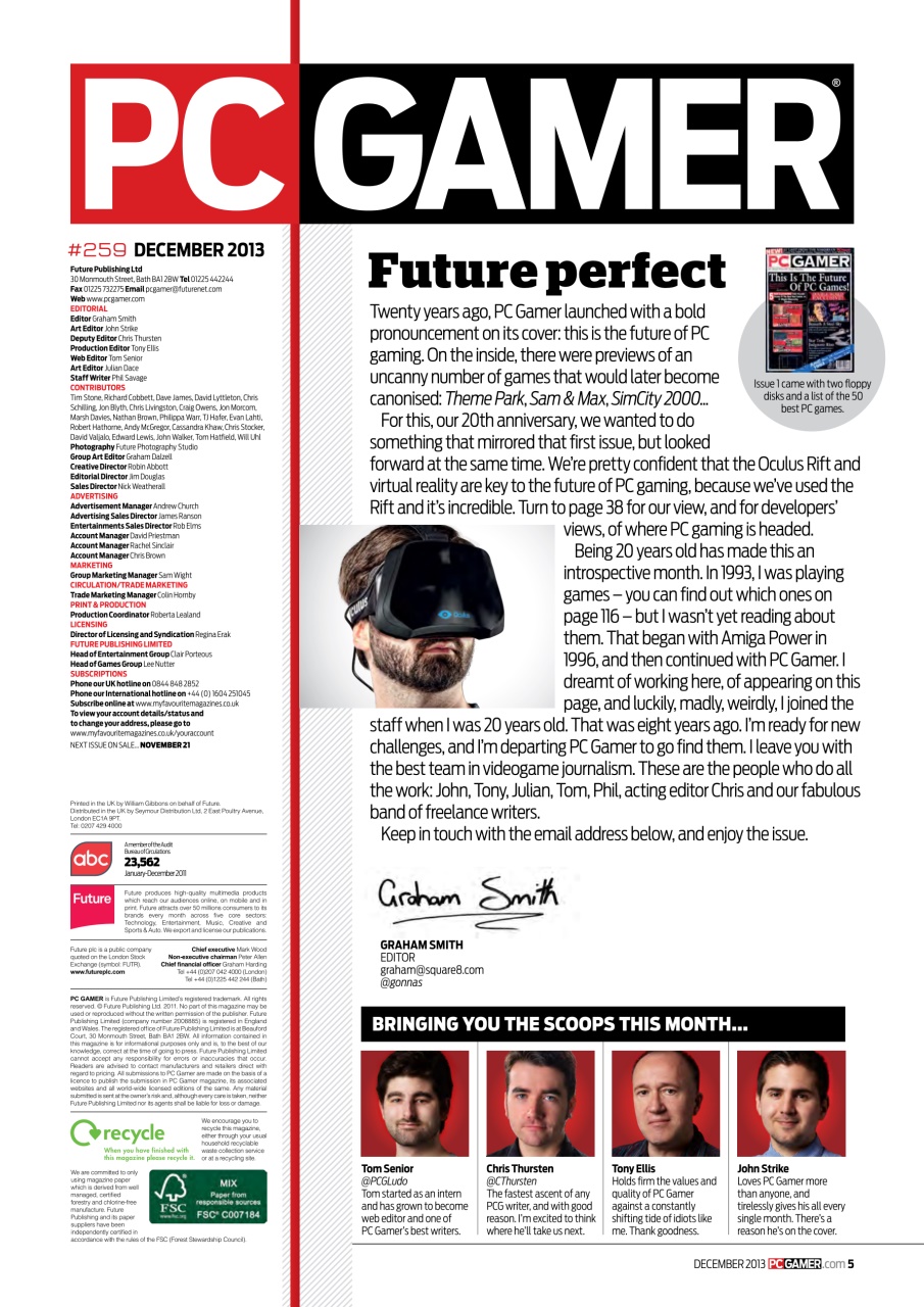 PC Gamer (UK Edition) Preview Pages