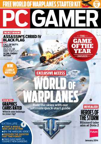PC Gamer (UK Edition) issue January 2014