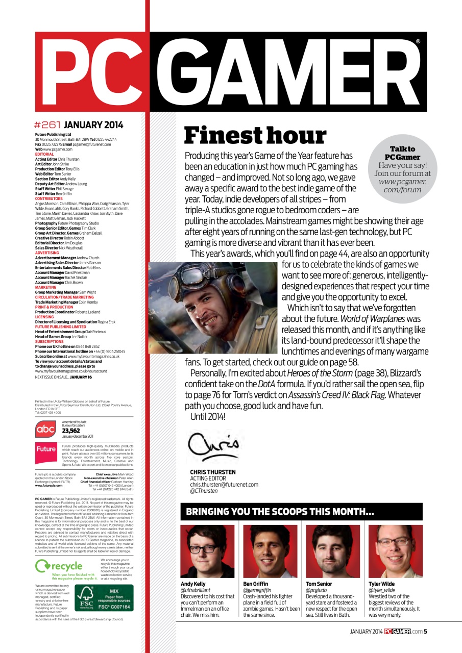 PC Gamer (UK Edition) Preview Pages