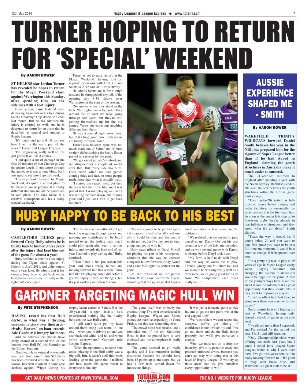 League Express Preview Pages