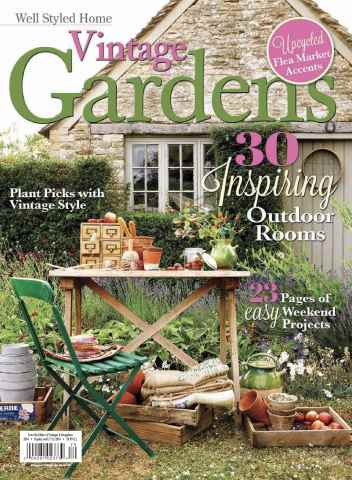 Victorian Homes issue Vintage Gardens 2014