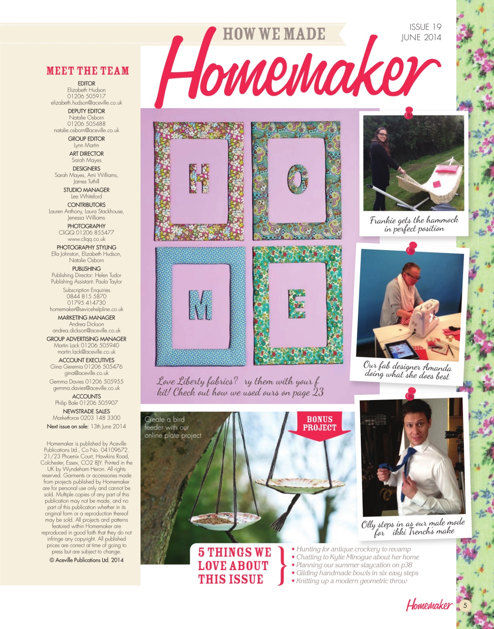 Homemaker Preview Pages