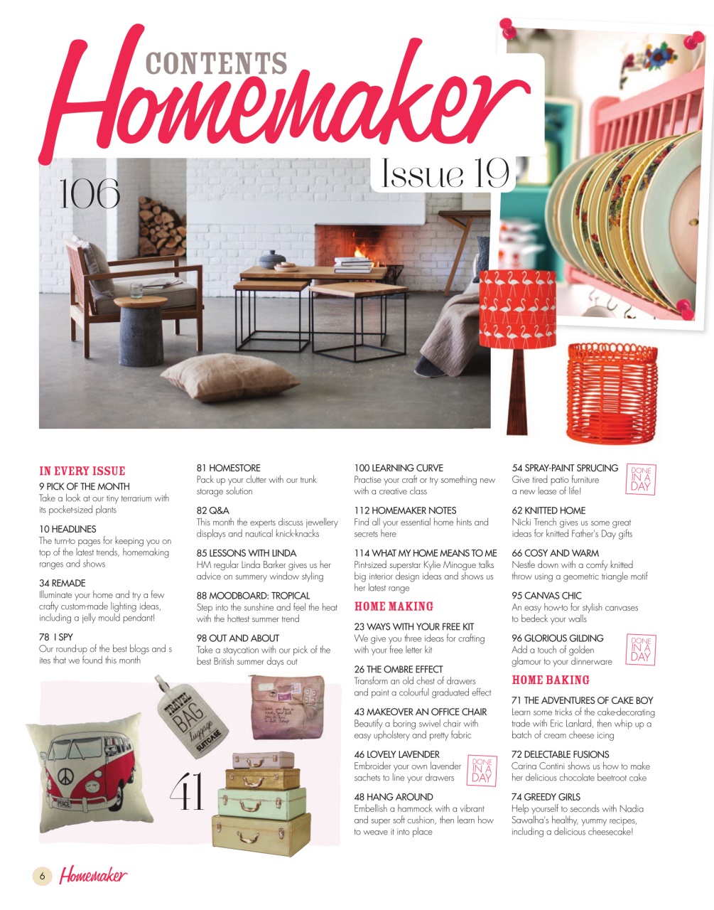 Homemaker Preview Pages