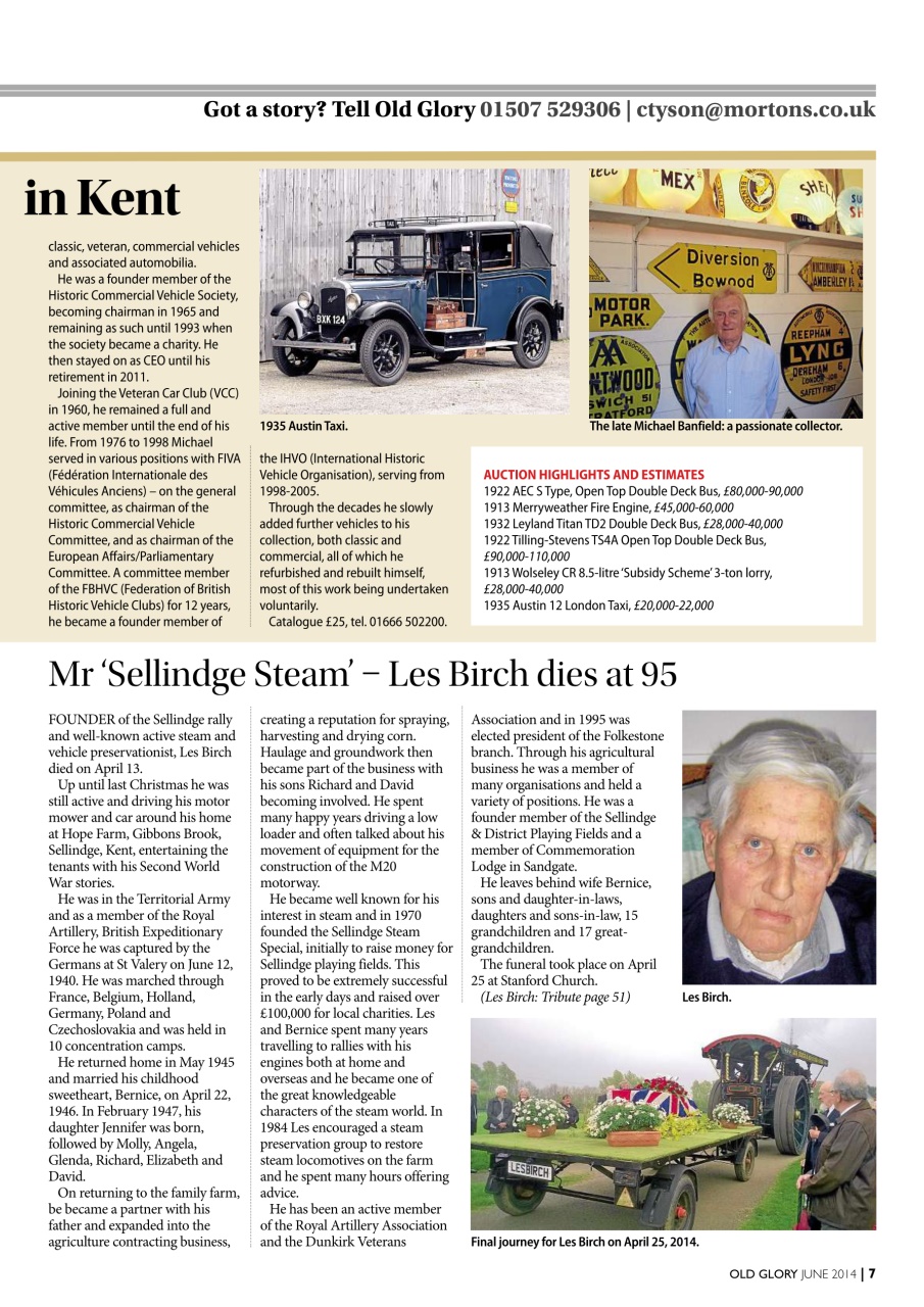 Old Glory Magazine Preview Pages