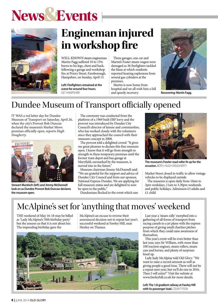 Old Glory Magazine Preview Pages