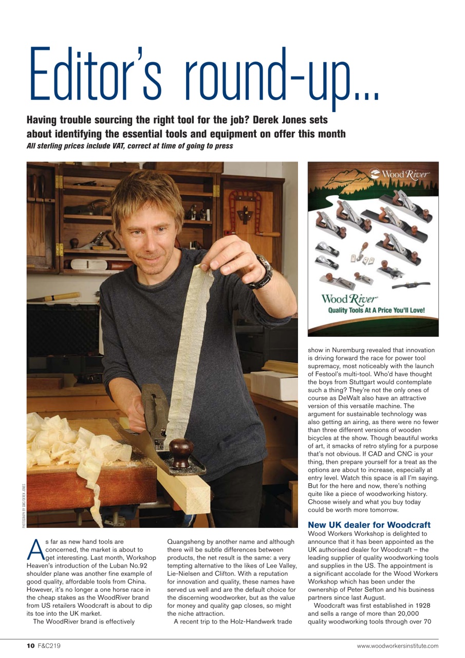 Furniture & Cabinetmaking Preview Pages