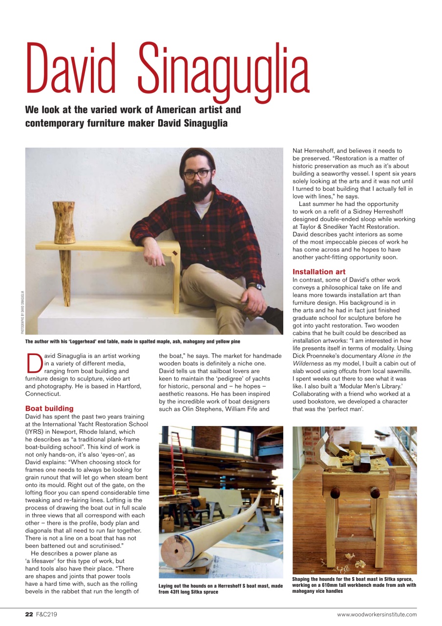 Furniture & Cabinetmaking Preview Pages