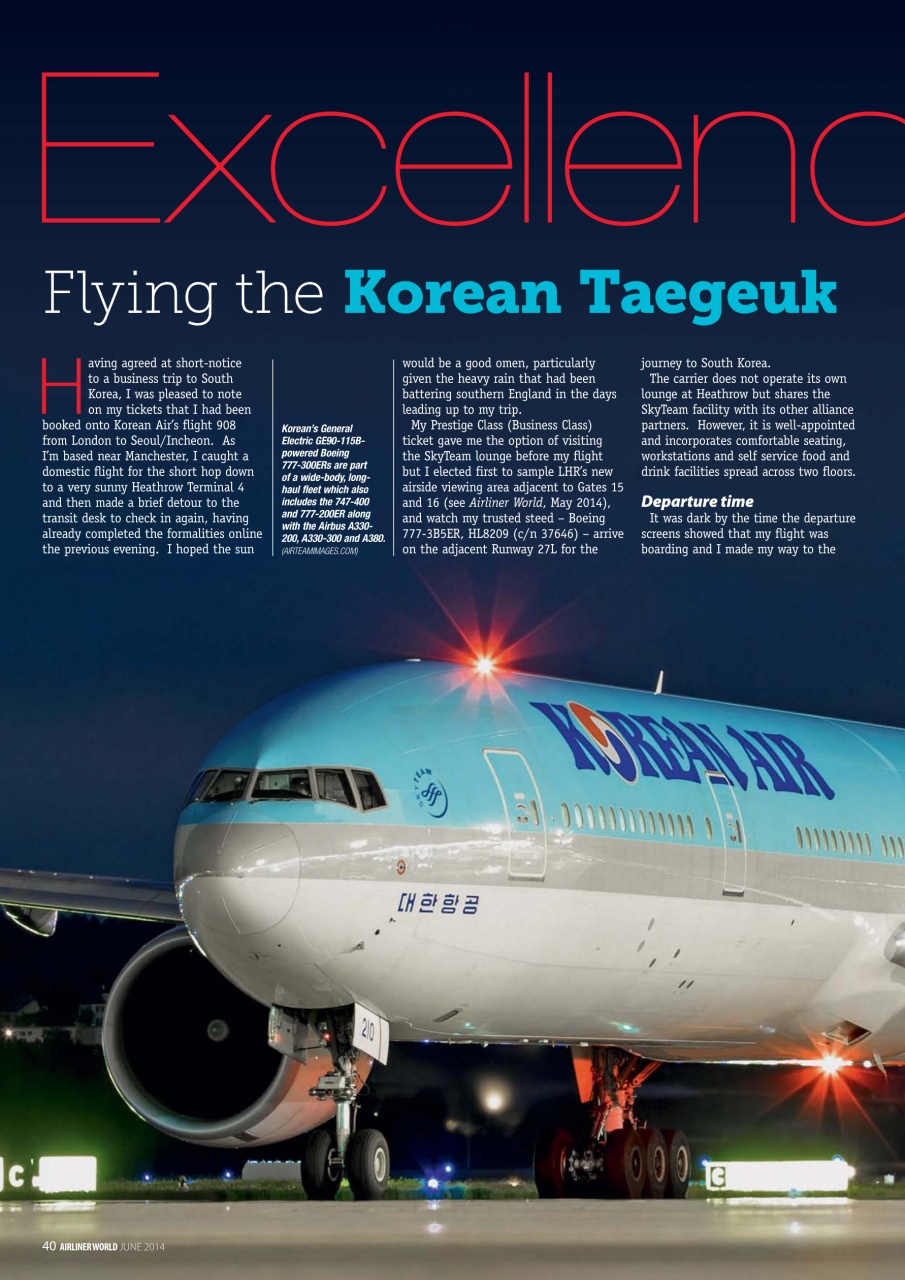 Airliner World Preview Pages
